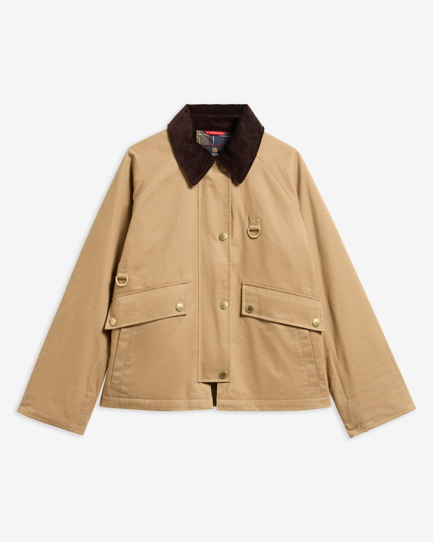 Daphne Casual Jacket Trench/Mixed Tartan
