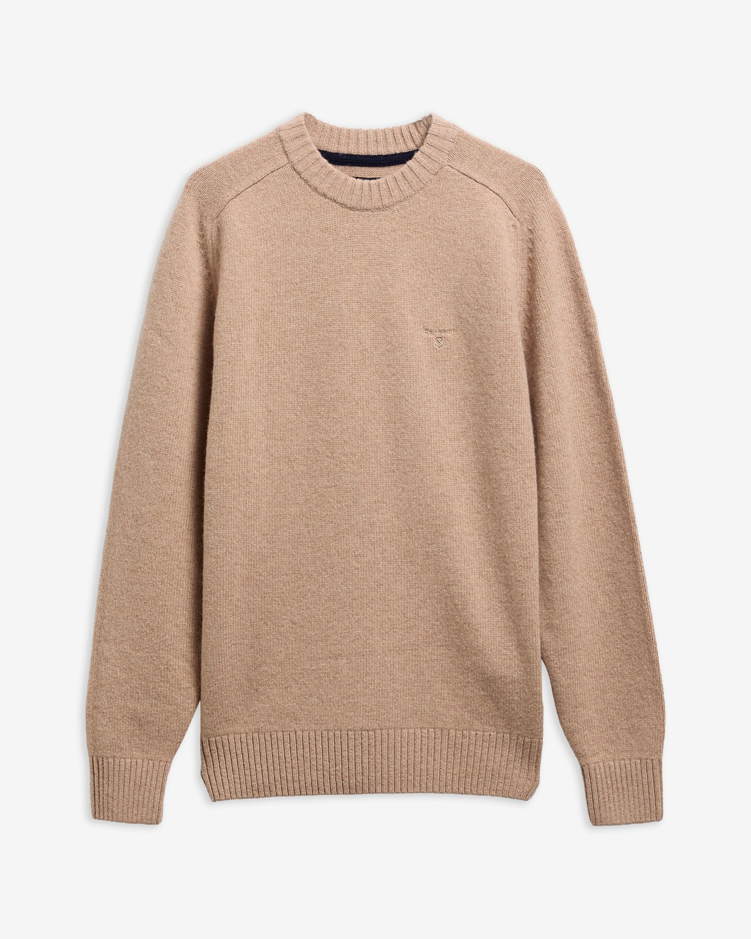 Barbour Pullover Newtown Rundhalsausschnitt Washed Stone