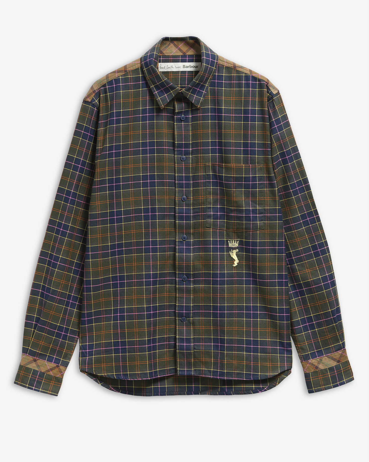 Paul Smith Loves Barbour Hemd Tartan Tailored PS Classic