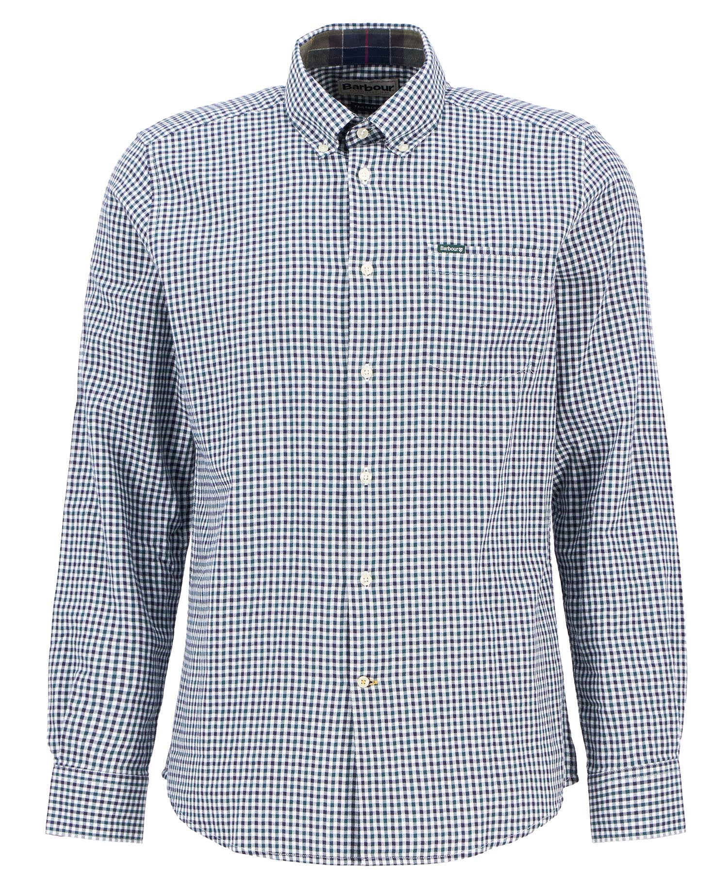Padshaw Tailored Long-Sleeved Shirt Classic Green