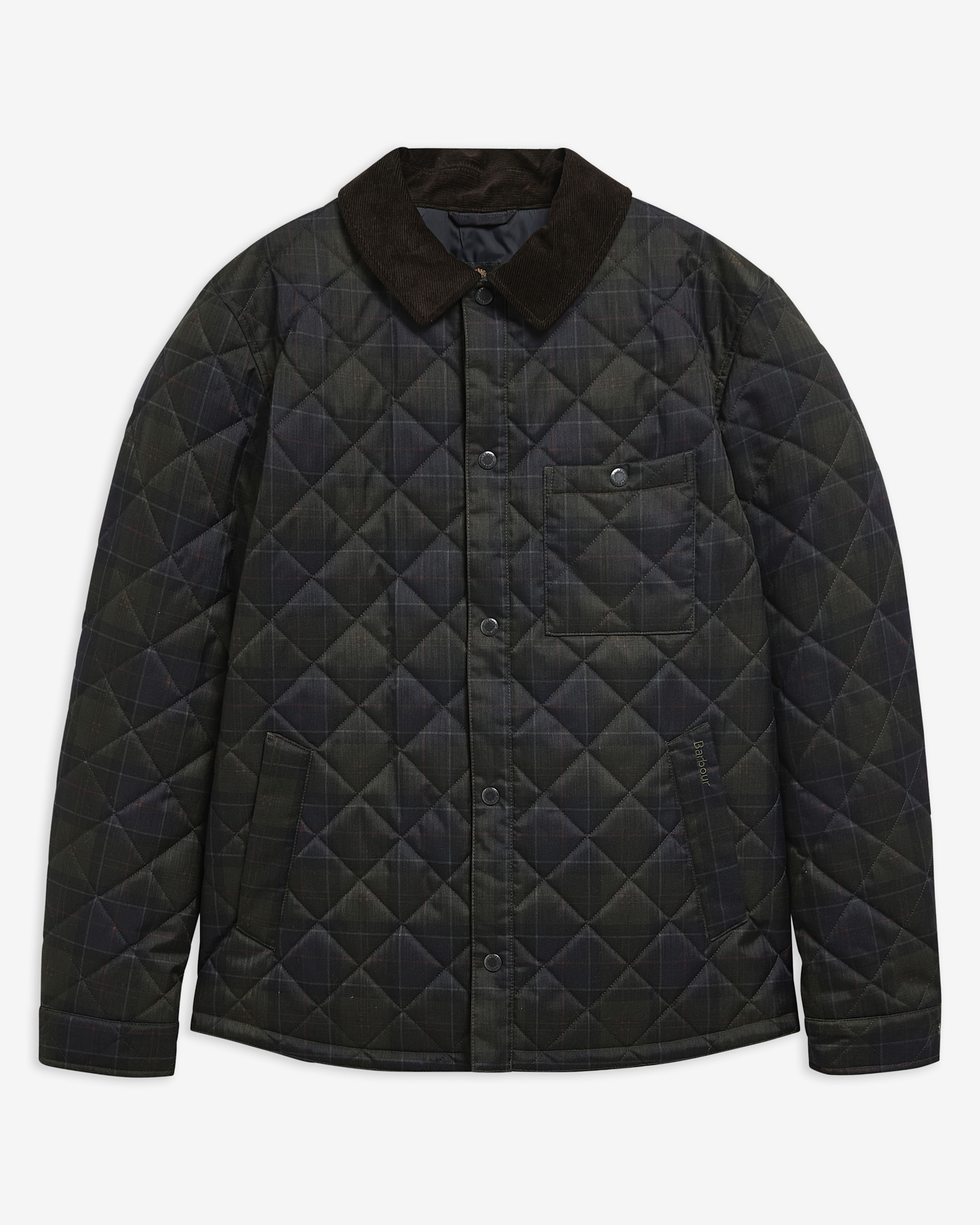 Barbour Steppjacke Tartan Shirt Shadow Classic