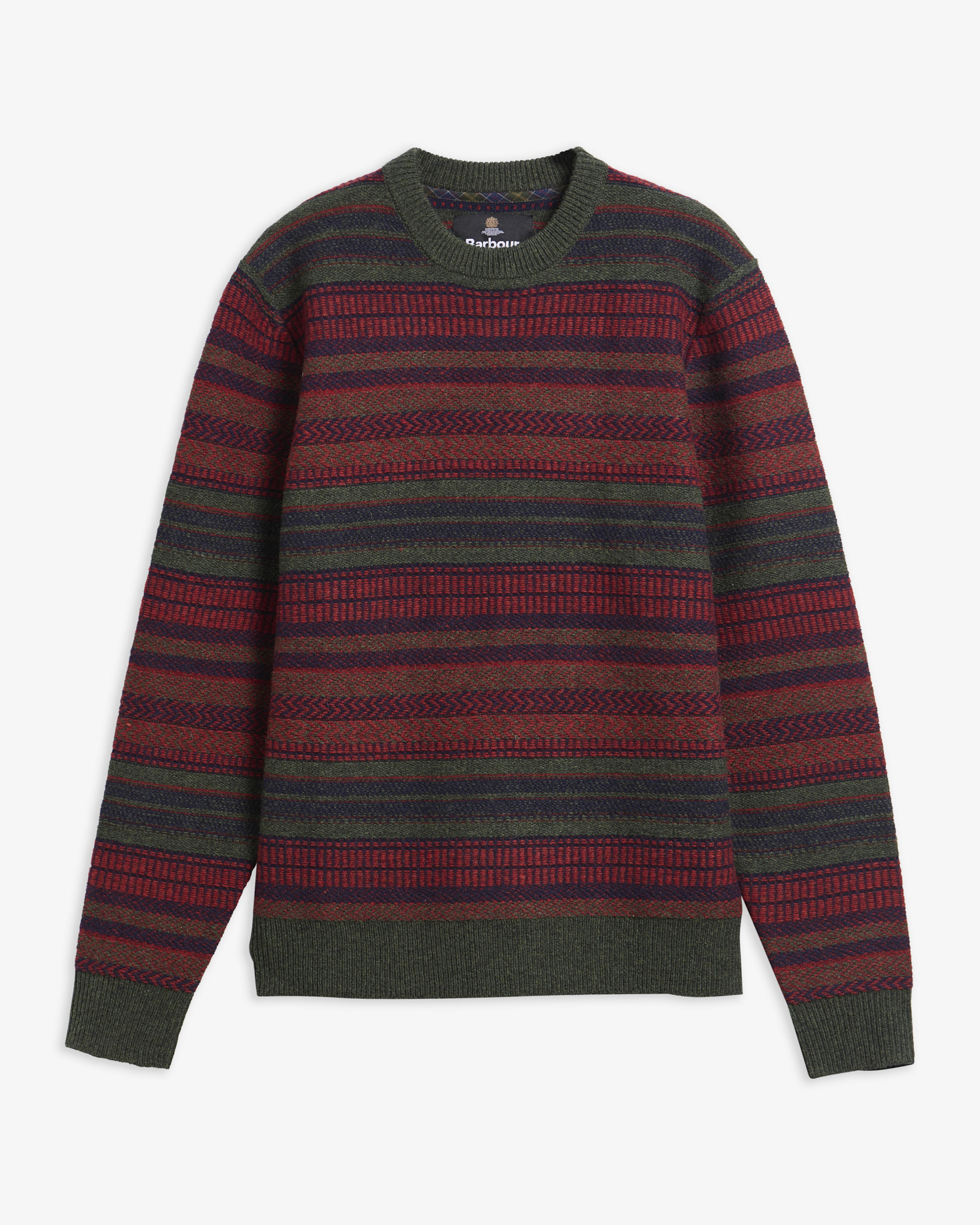 Maglione girocollo Highsted Fair Isle Sage