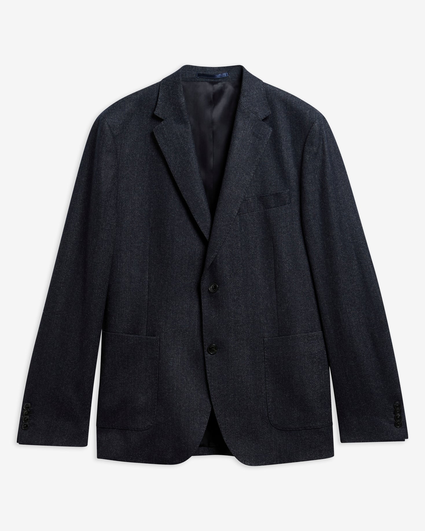Barbour Blazer Carlton aus Woll-Kaschmir-Mix Navy Marl